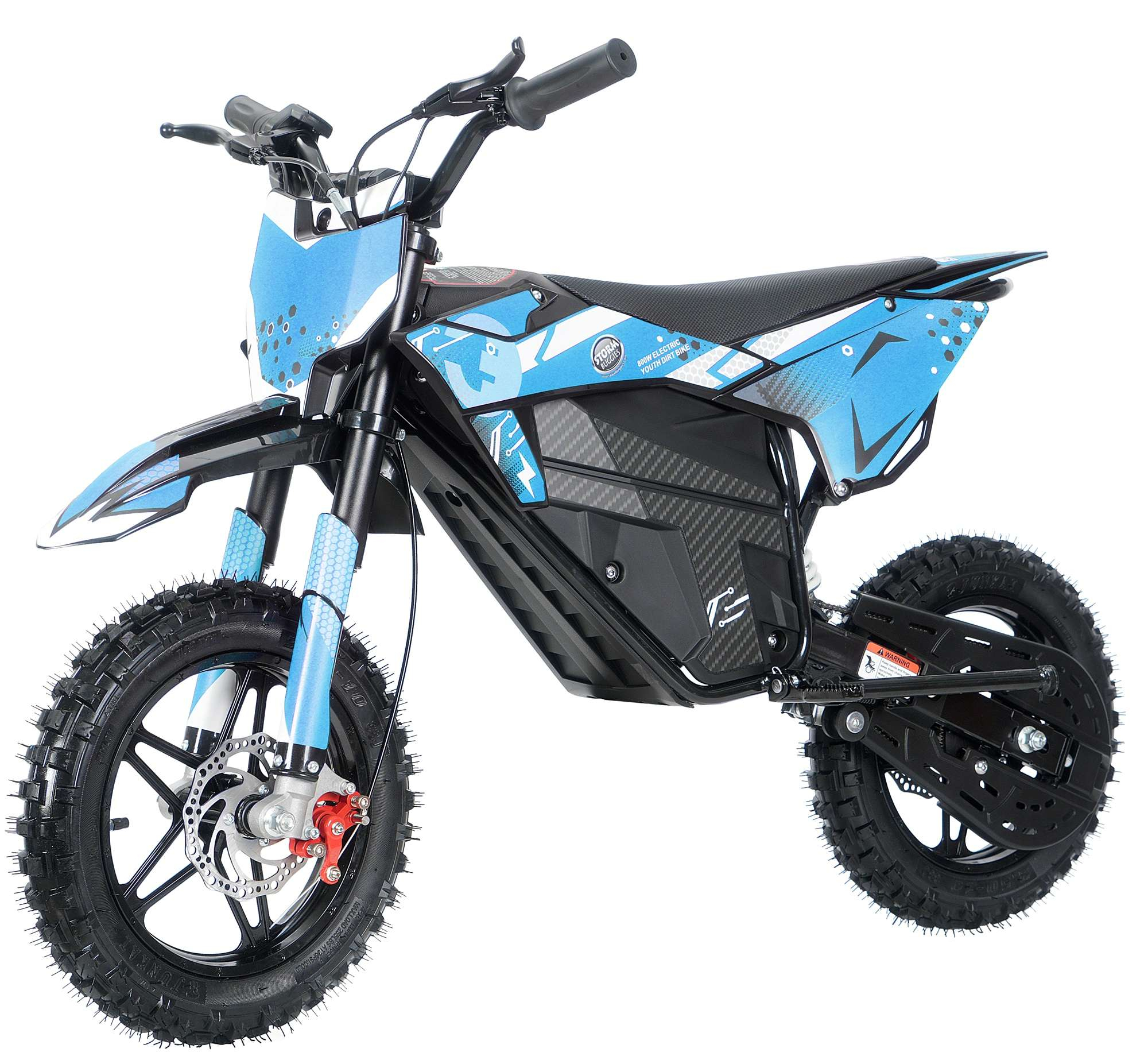 Kids 800w 36v Electric Dirt Bike 10/10 - Blue