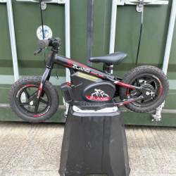 Storm Kids 100w 12" Electric Balance Bike - Black - Ex Demo