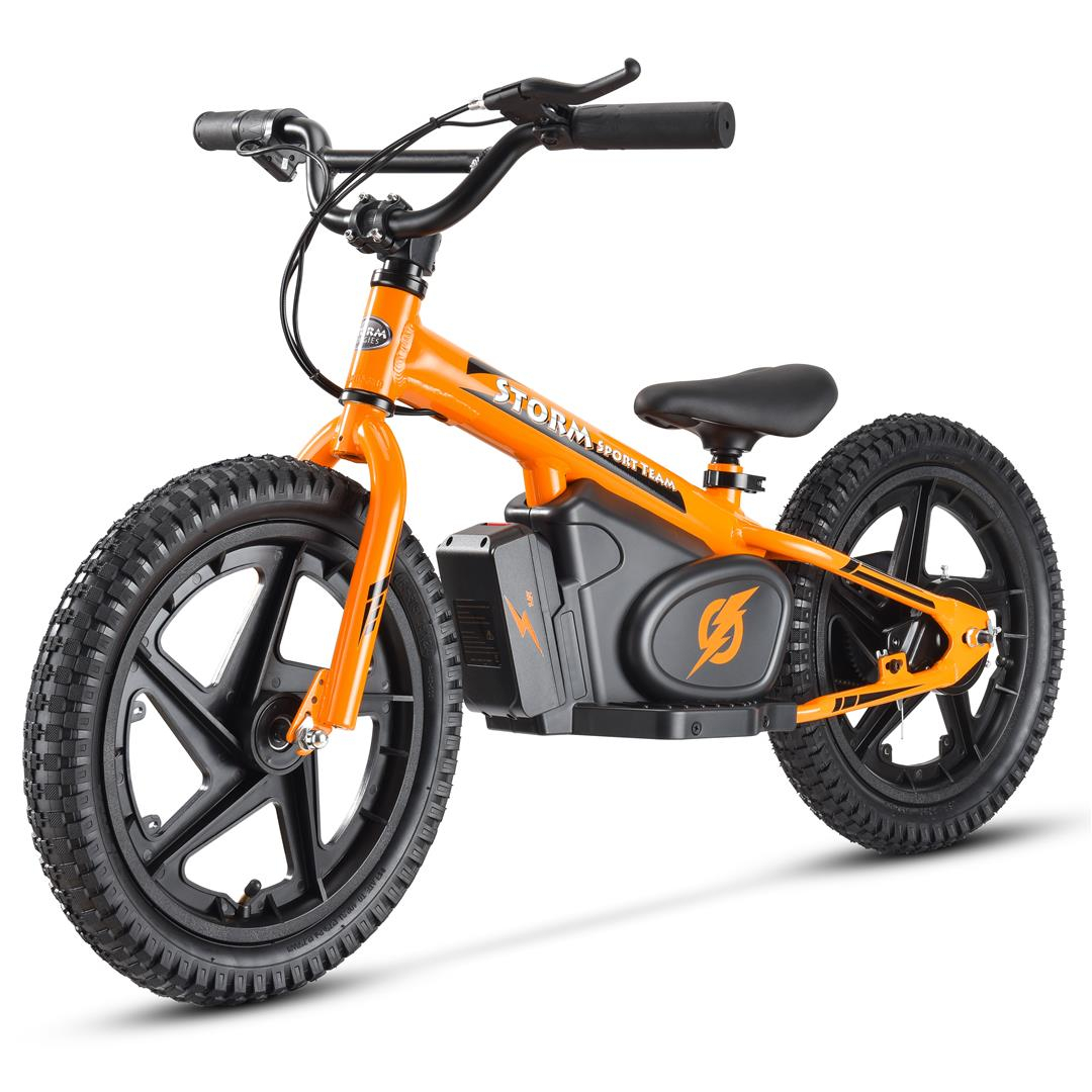 storm-kids-170w-16-electric-balance-bike-orange-storm-buggies