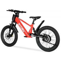 Storm 20" 500w Kids Electric Motorbike - Red