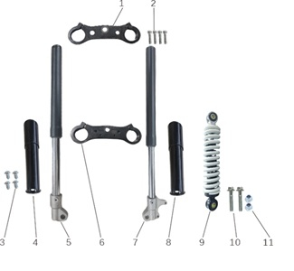 Suspension - 800w Storm Electric Dirt Bike