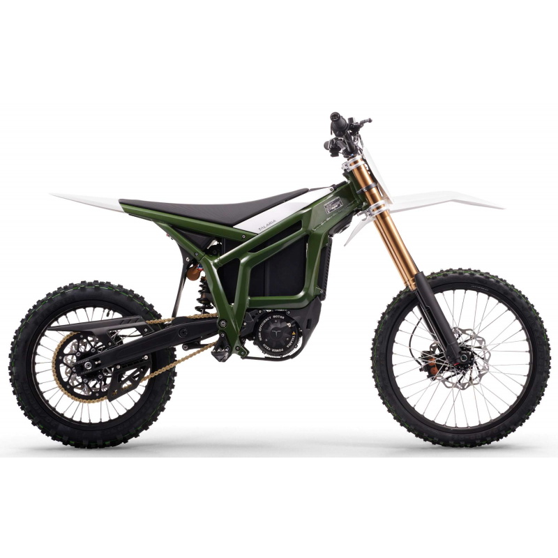 Talaria Komodo 32kw 97v Electric MX Off Road Dirt Bike - Chrome Green