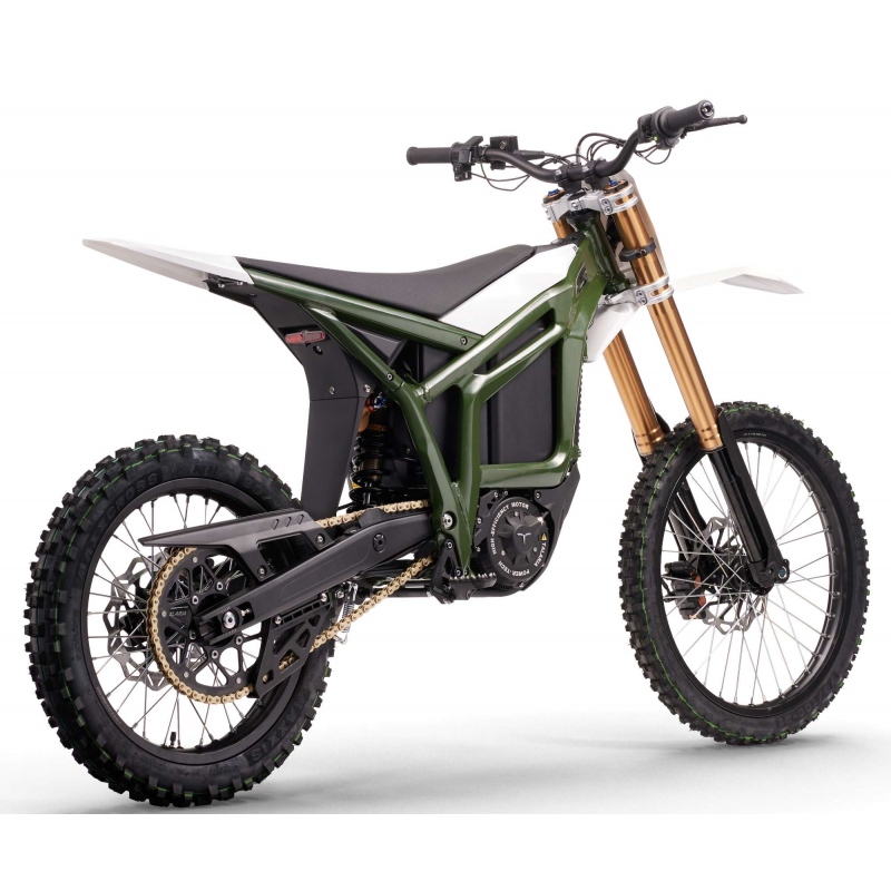 Talaria Komodo 32kw 97v Electric MX Off Road Dirt Bike - Chrome Green