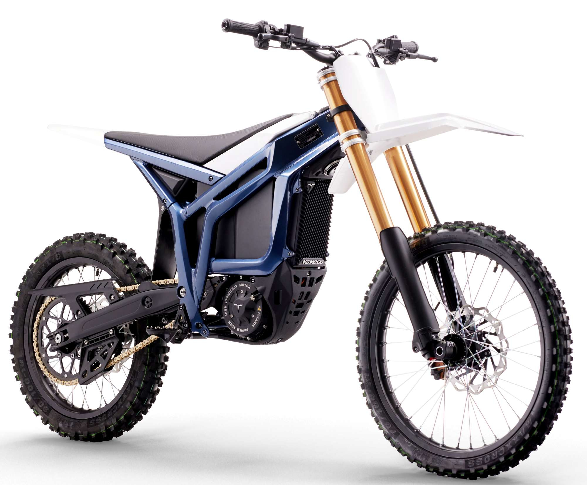 Talaria Komodo 32kw 97v Electric MX Off Road Dirt Bike - Kylin Blue