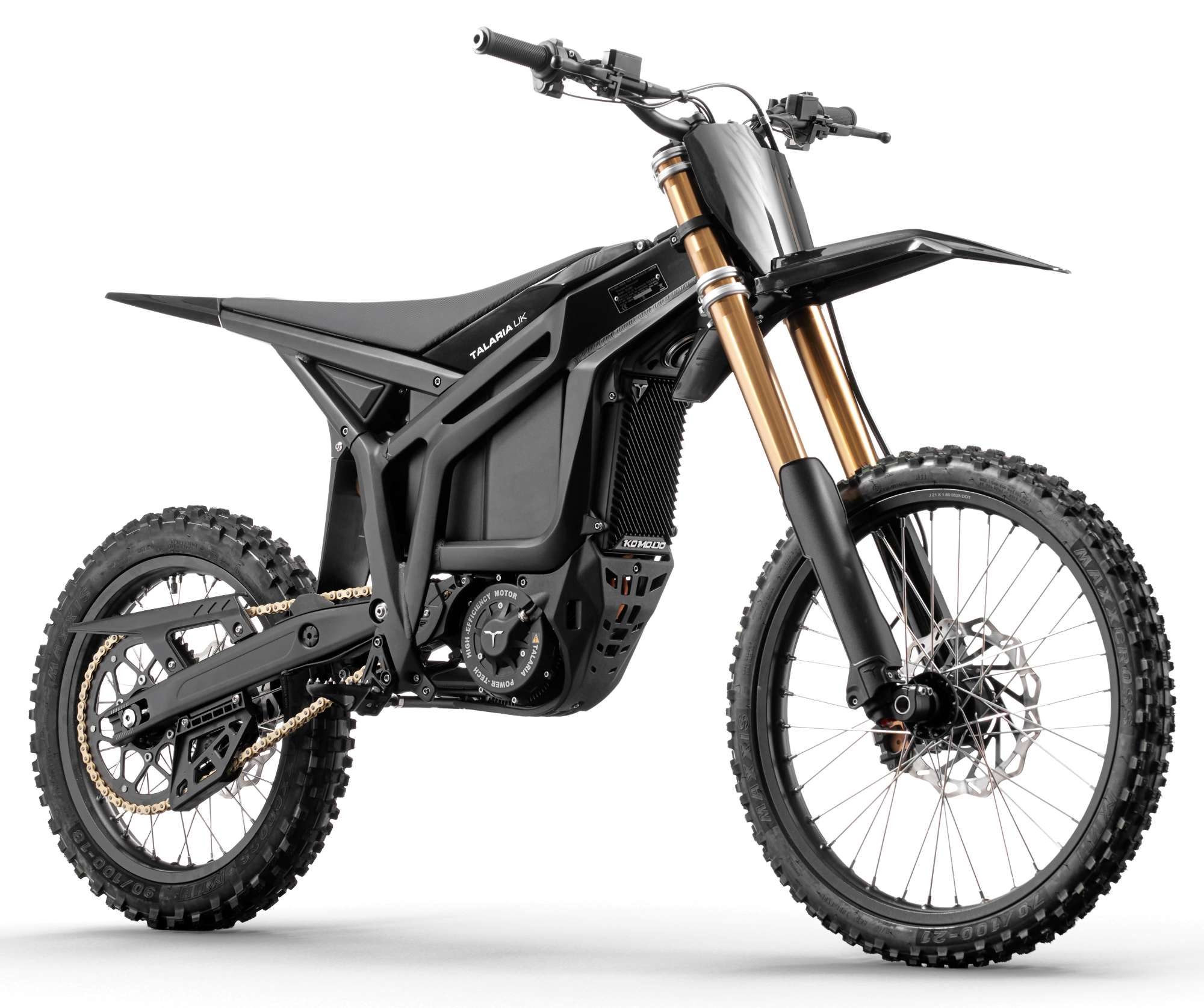 Talaria Komodo 32kw 97v Electric MX Off Road Dirt Bike - Black