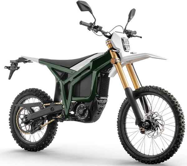 Talaria Komodo L3E 32kw Electric MX Road Legal Dirt Bike - Chrome Green