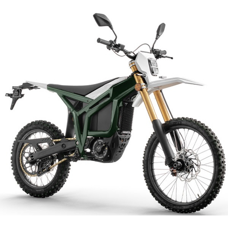 Talaria Komodo L3E 32kw Electric MX Road Legal Dirt Bike - Chrome Green