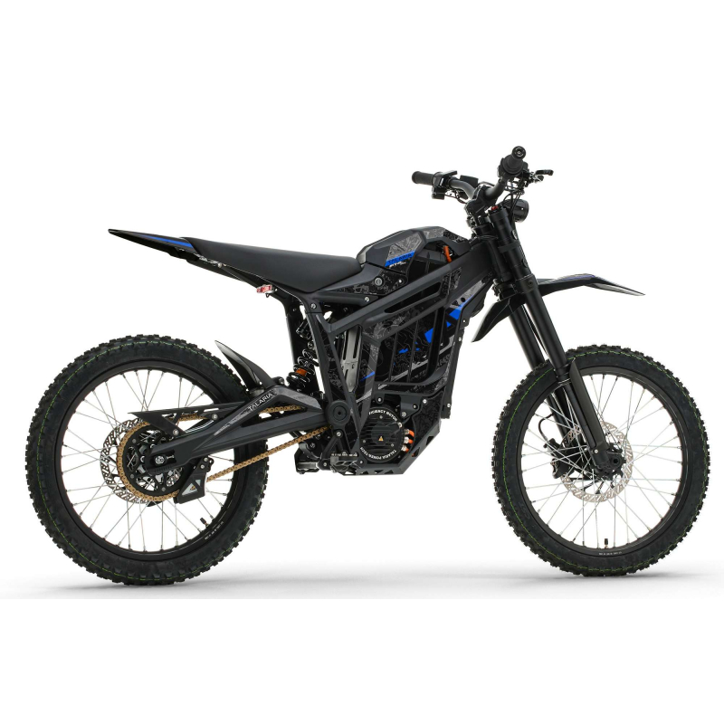 Talaria Sting Pro 13kw Electric MX Off Road Dirt Bike - Black / Blue