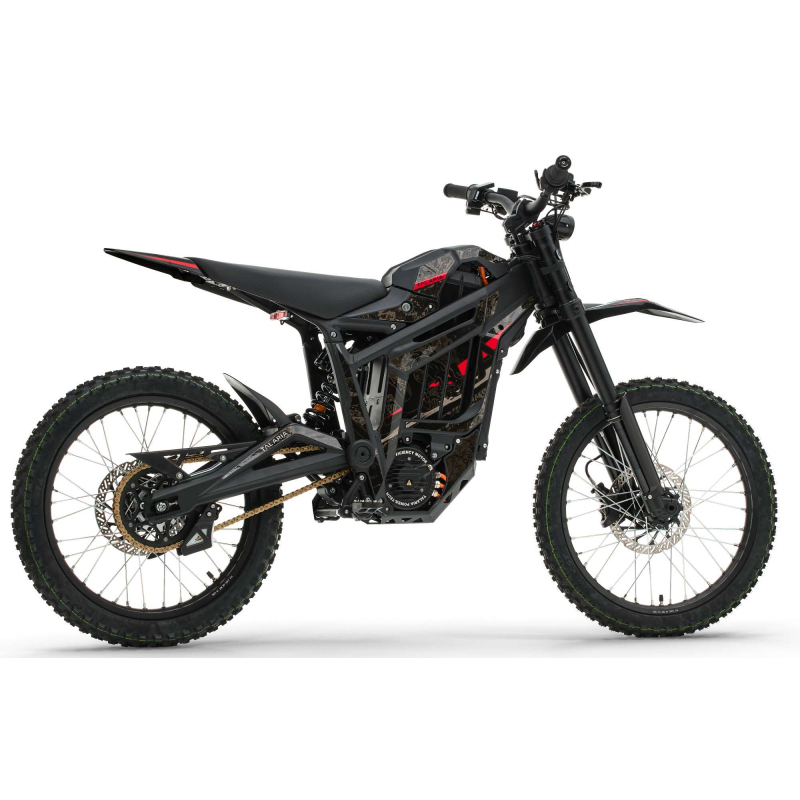 Talaria Sting Pro 13kw Electric MX Off Road Dirt Bike - Black / Red