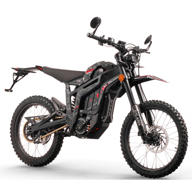 Talaria Sting Pro L1E 13kw Electric MX Road Legal Dirt Bike - Black / Red