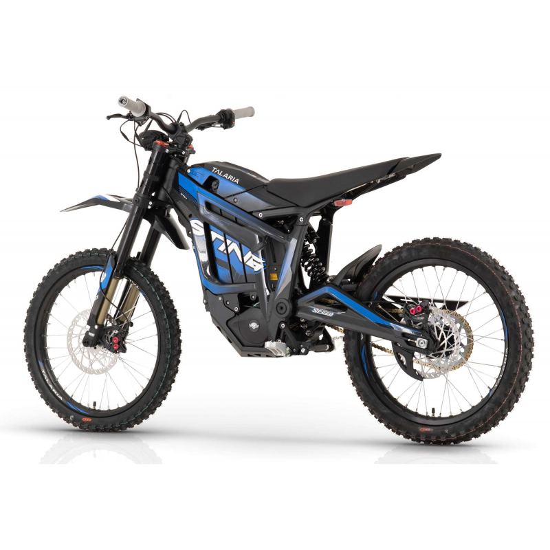 Talaria Sting R 8kw Electric MX Off Road Dirt Bike - Black / Blue