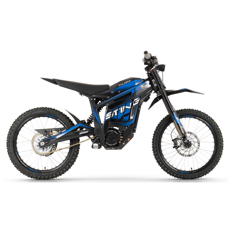 Talaria Sting R 8kw Electric MX Off Road Dirt Bike - Black / Blue