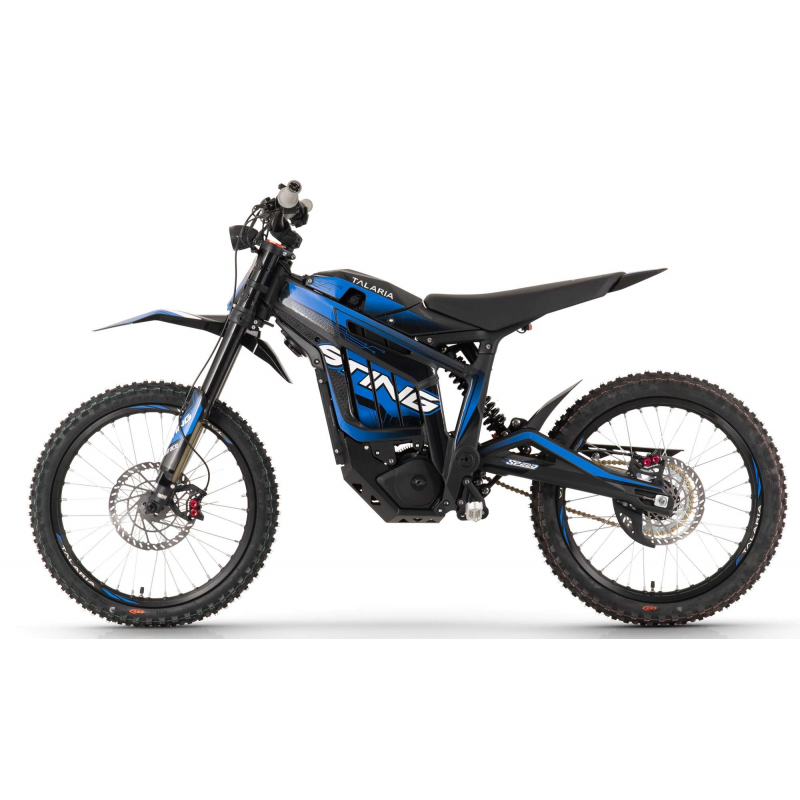 Talaria Sting R 8kw Electric MX Off Road Dirt Bike - Black / Blue