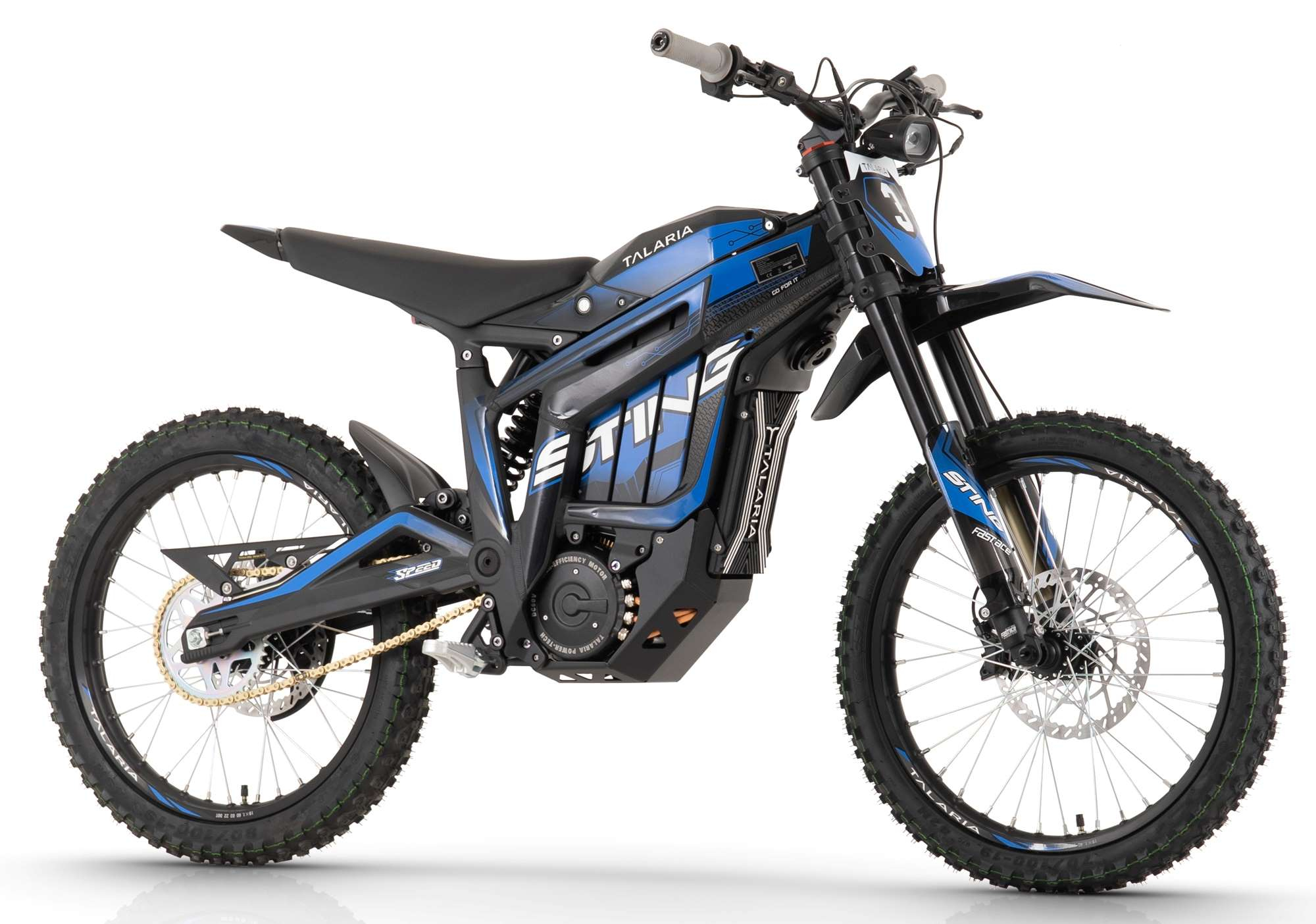 Talaria Sting R Electric Dirt Bike - Black / Blue | Storm Buggies