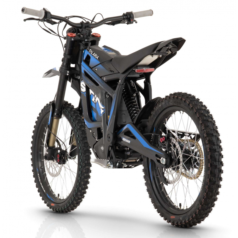 Talaria Sting R 8kw Electric MX Off Road Dirt Bike - Black / Blue