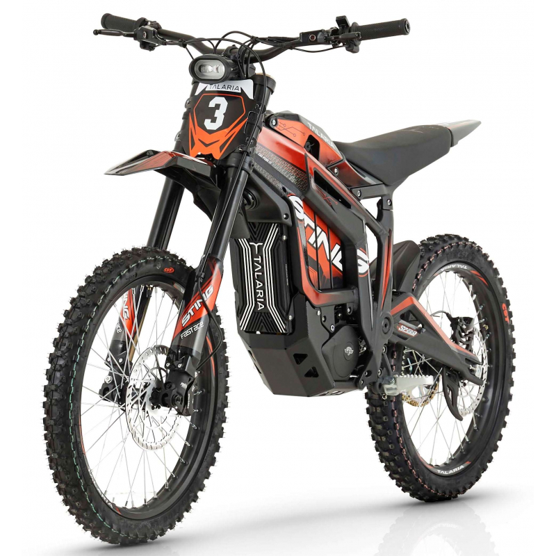 Talaria Sting R 8kw Electric MX Off Road Dirt Bike - Black / Orange