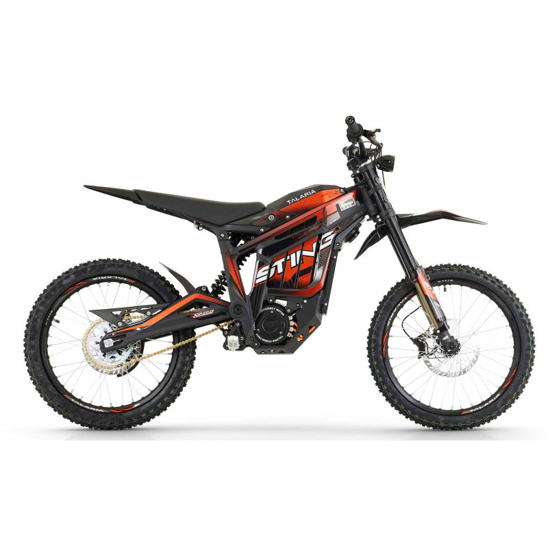 Talaria Sting R 8kw Electric MX Off Road Dirt Bike - Black / Orange