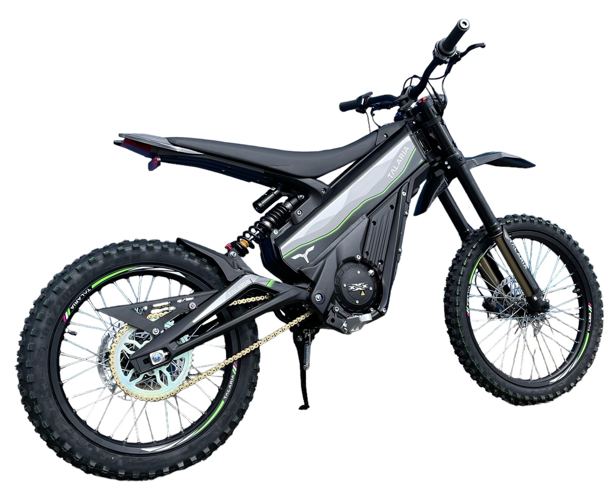 Talaria X3 Pro MX 5kw Off Road Electric Dirt Bike - Black / Green | Storm Buggies