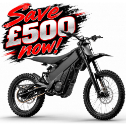 Talaria X3 Pro MX 5kw Off Road Electric Dirt Bike - Black - Showroom Demo