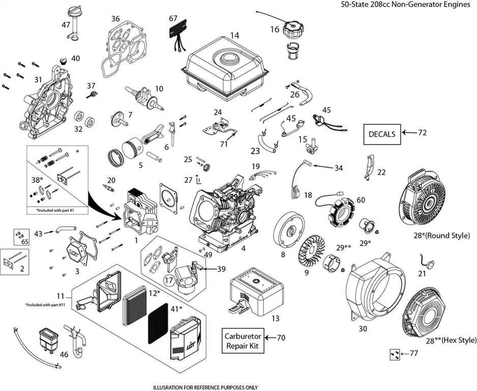Camshaft Assembly - Mudhead