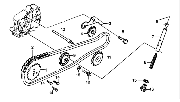 Timing Chain & Tensioner