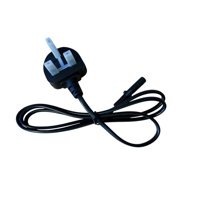UK 3 Pin Charger Cable (Cable only)  12" Balance Bike