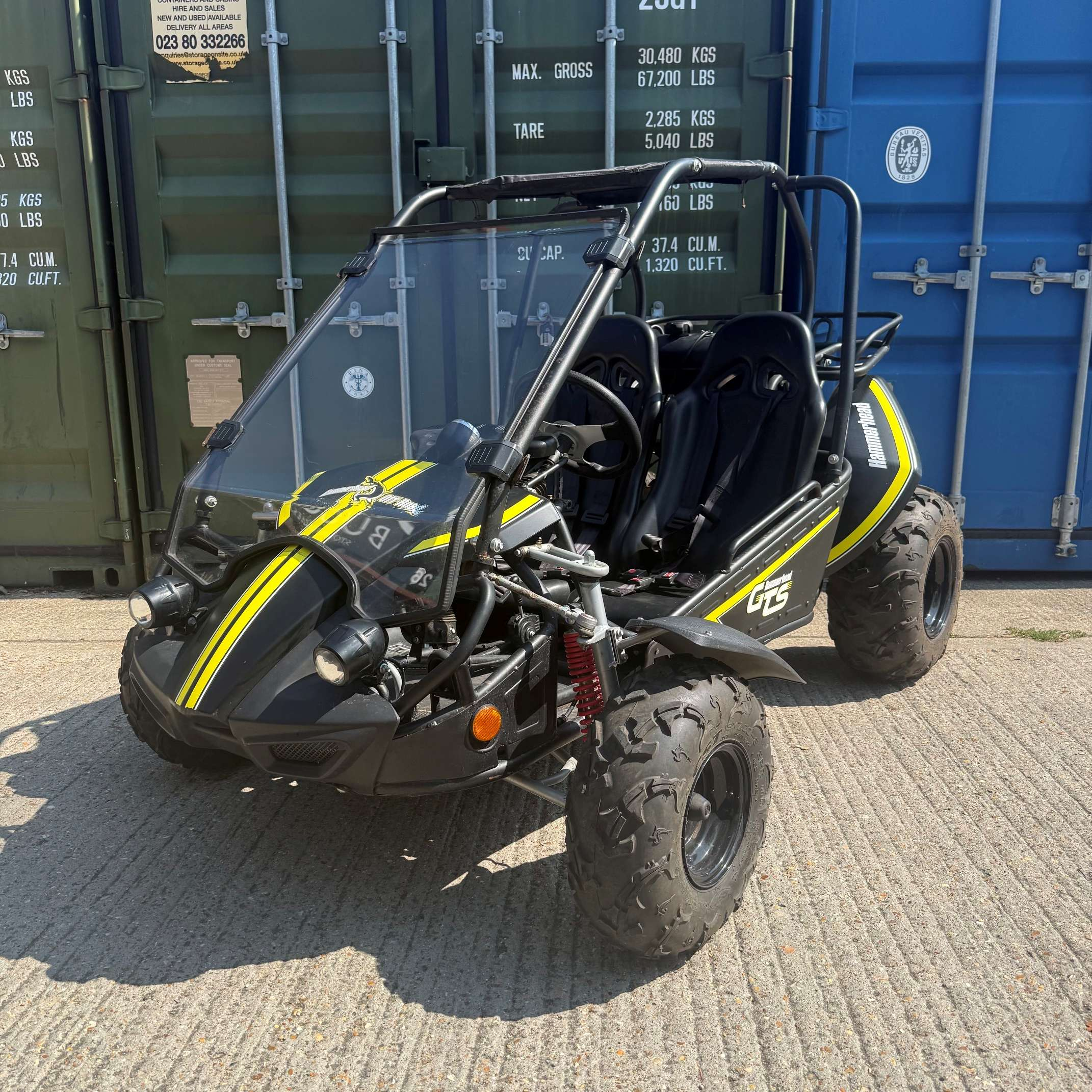 Used Hammerhead&trade; GTS150 Buggy with USA Specs - Black - Only 164 Miles