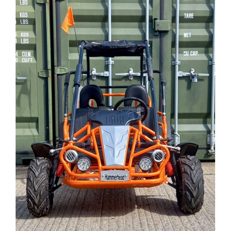 Used Hammerhead Mudhead&trade; 208 Kids Off Road Buggy - Orange