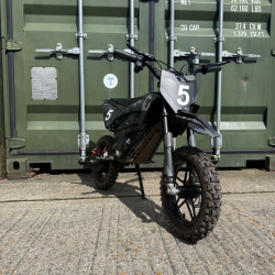 Used Kids 800w 36v Electric Dirt Bike 10/10 - Grey - Fully Built