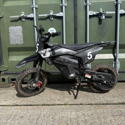 Used Kids 800w 36v Electric Dirt Bike 10/10 - Grey - Fully Built