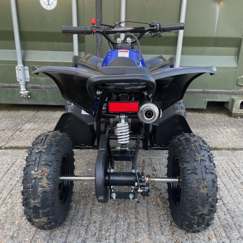 Used Renegade 50cc Kids Mini Petrol Quad Bike - Blue - Fully Built