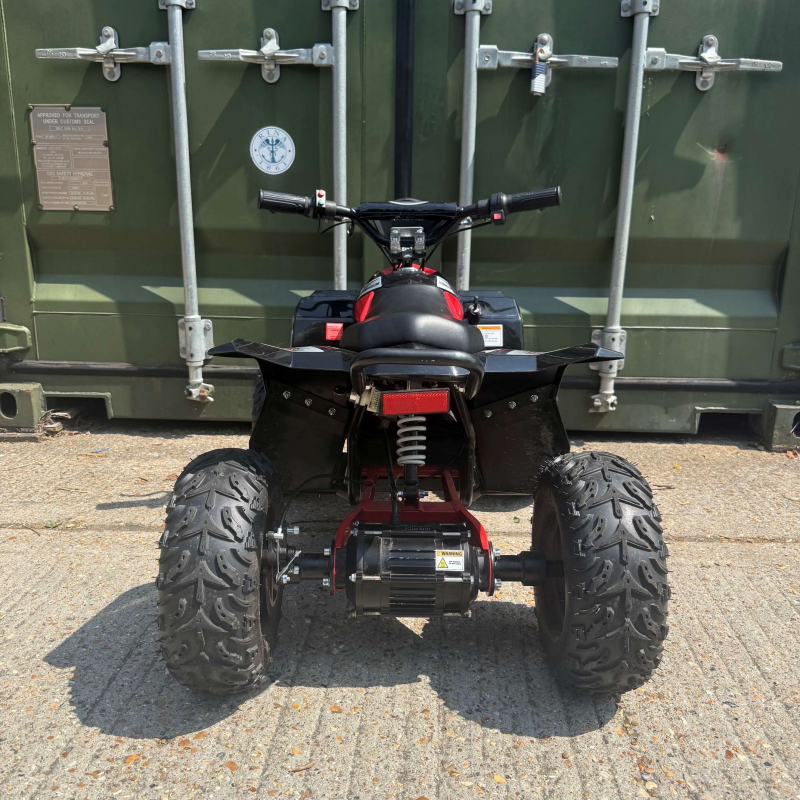 Used Renegade Ranger 1100w 48v Electric Kids Quad Bike - Red