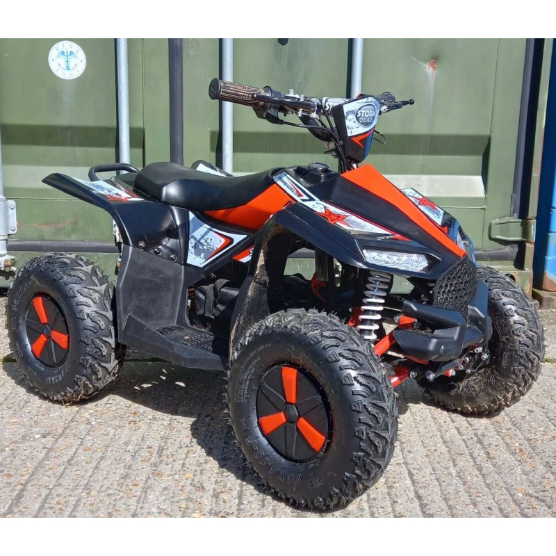 Used Renegade Ranger 1100w 48v Electric Kids Quad Bike - Red