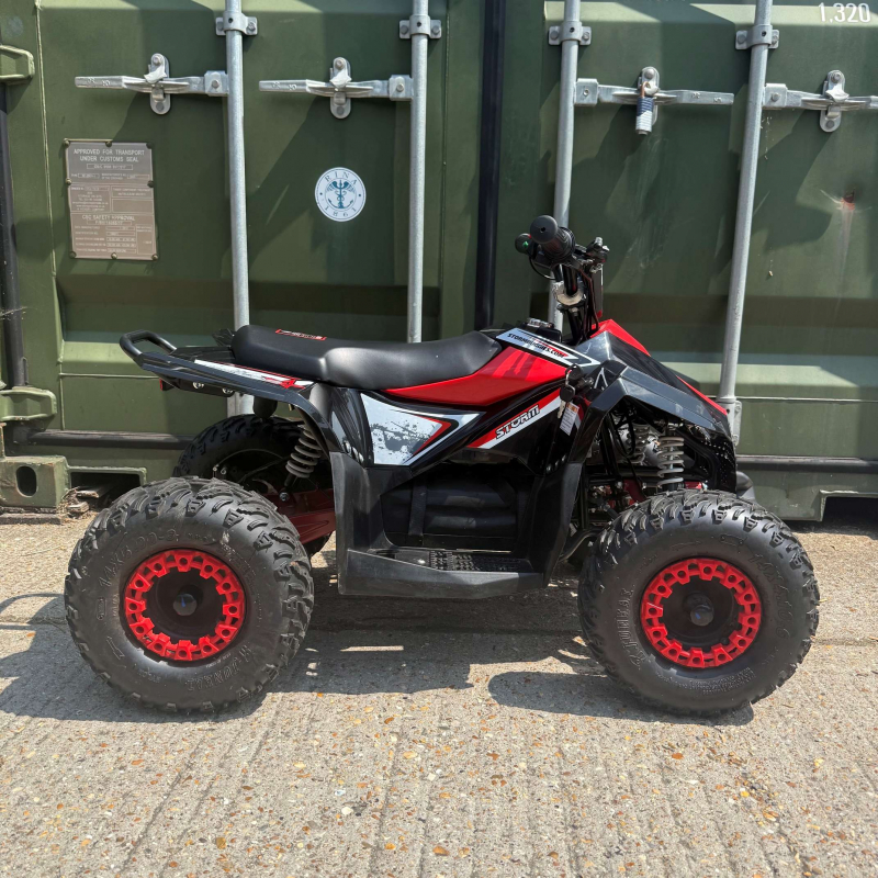 Used Renegade Ranger 1100w 48v Electric Kids Quad Bike - Red