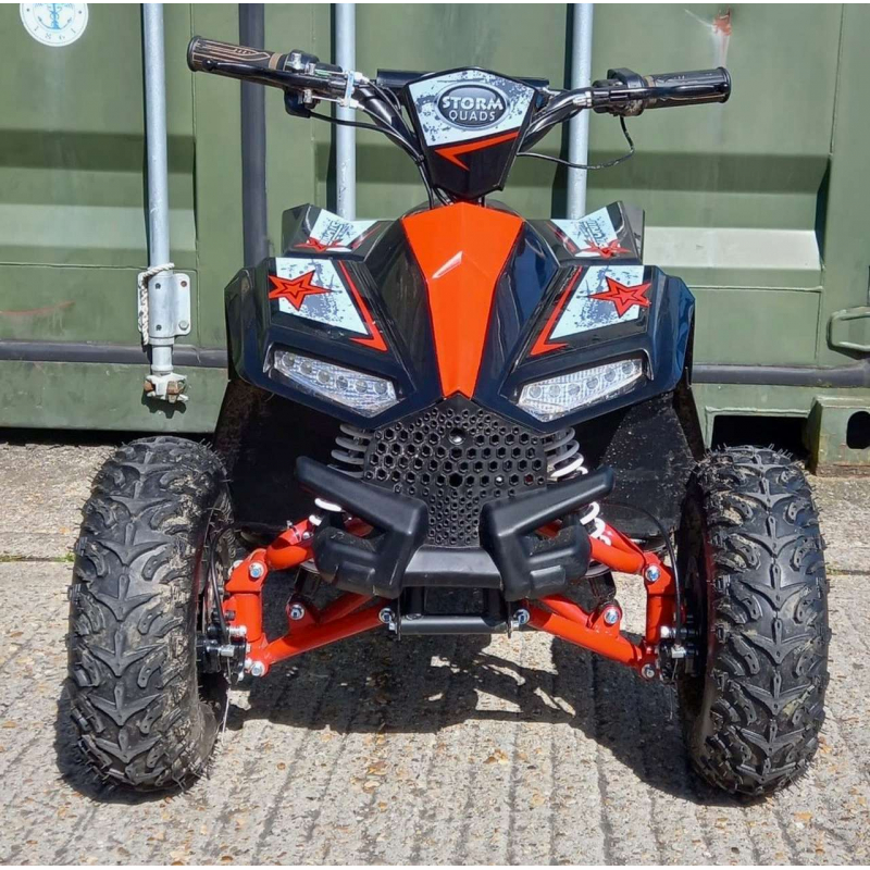 Used Renegade Ranger 1100w 48v Electric Kids Quad Bike - Red