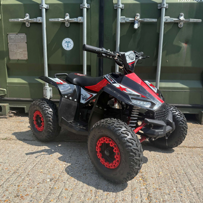 Used Renegade Ranger 1100w 48v Electric Kids Quad Bike - Red