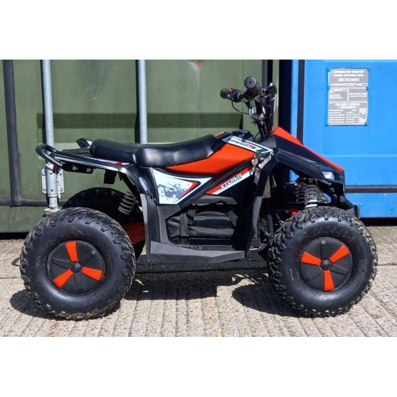 Used Renegade Ranger 1100w 48v Electric Kids Quad Bike - Red
