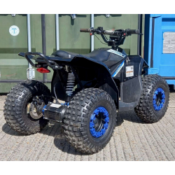 Used Renegade Ranger 1200w 48v 20Ah Electric Kids Quad Bike - Blue - Fully Built