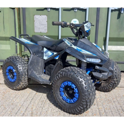 Used Renegade Ranger 1200w 48v 20Ah Electric Kids Quad Bike - Blue - Fully Built