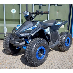 Used Renegade Ranger 1200w 48v 20Ah Electric Kids Quad Bike - Blue - Fully Built