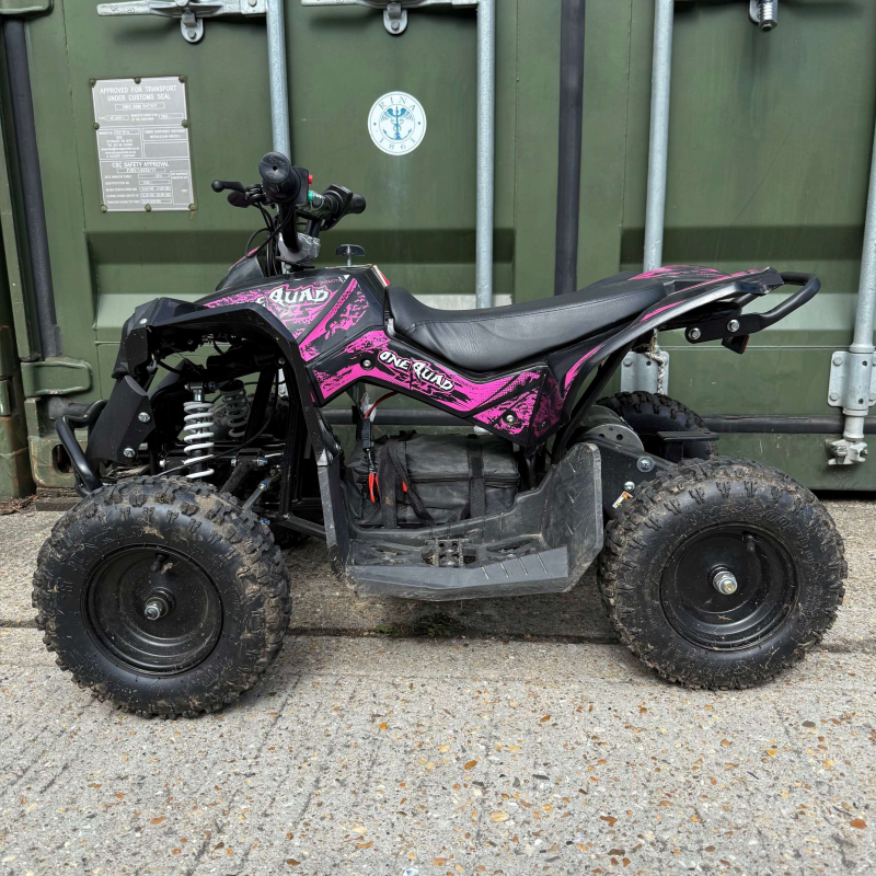 Used RiiRoo 1000w 36v Electric Kids Quad Bike - Pink (Fully Built)