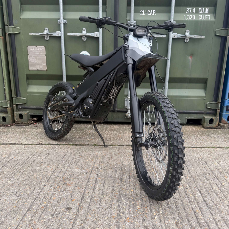 Used Talaria X3 MX 5kw Off Road Electric Dirt Bike - Black - Only 25 Miles