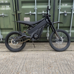 Used Talaria X3 MX 5kw Off Road Electric Dirt Bike - Black - Only 25 Miles