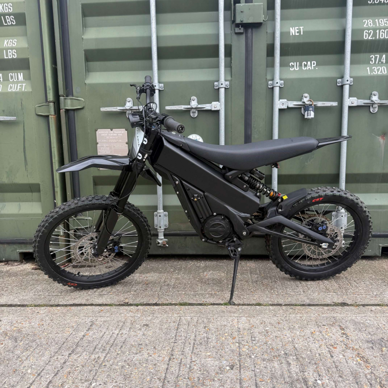 Used Talaria X3 MX 5kw Off Road Electric Dirt Bike - Black - Only 25 Miles