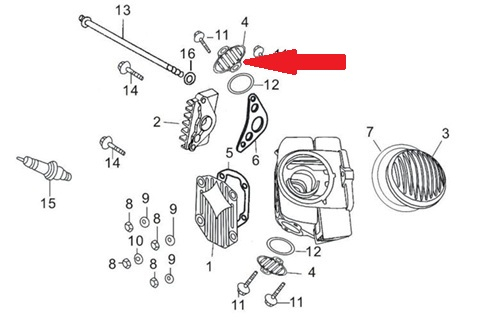 Valve Cover - RFN 140cc Dirt Bike