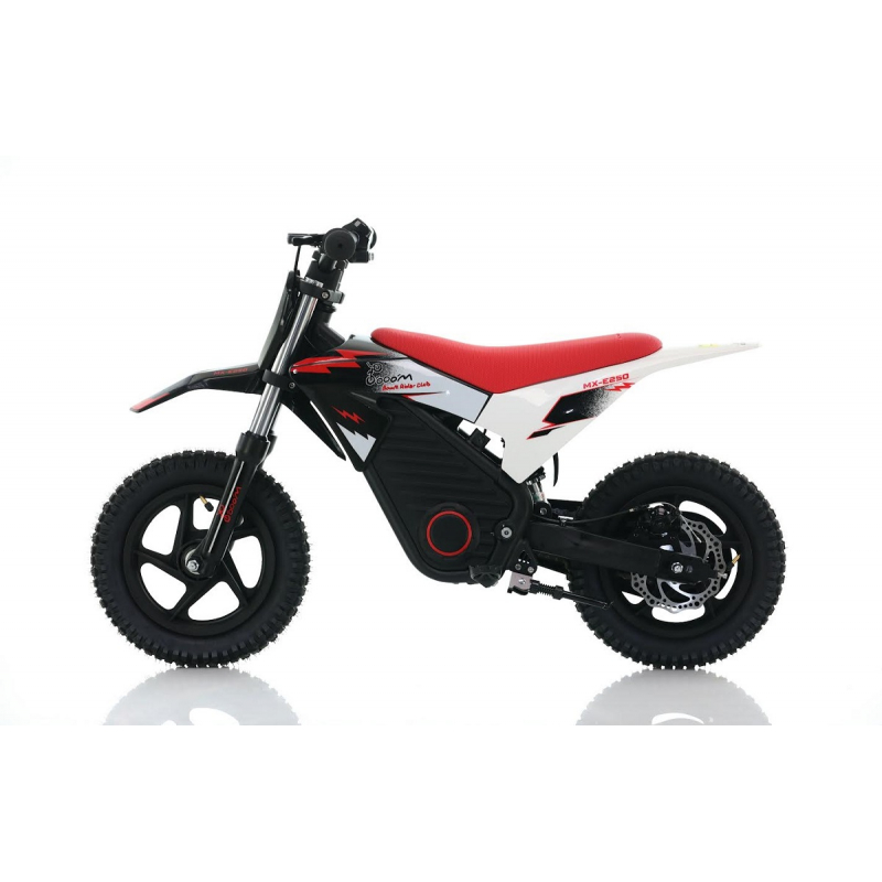 Warrior E-250 Kids Electric 250w Dirt Bike 12/12 - White