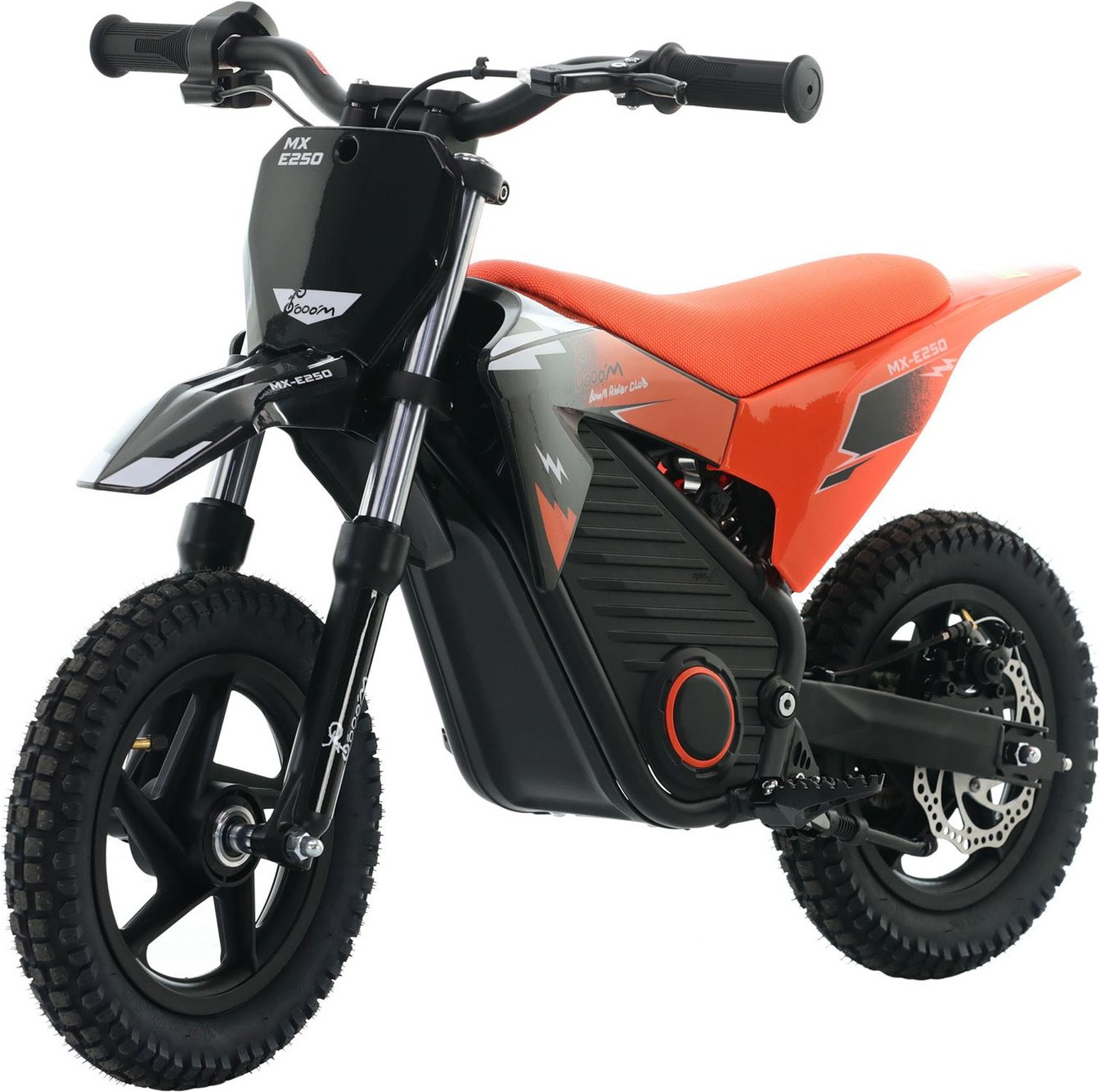 Warrior E-250 Kids Electric 250w Dirt Bike 12/12 - Orange