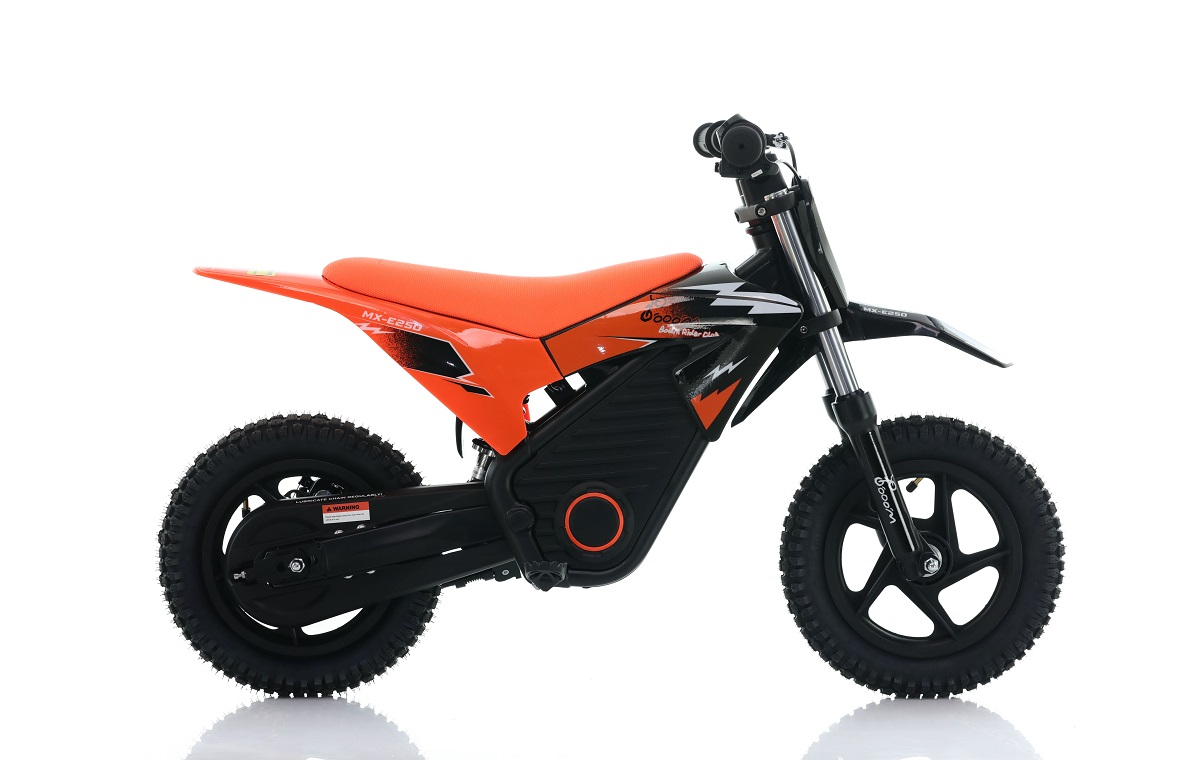 Warrior E-250 Kids Electric 250w Dirt Bike 12/12 - Orange