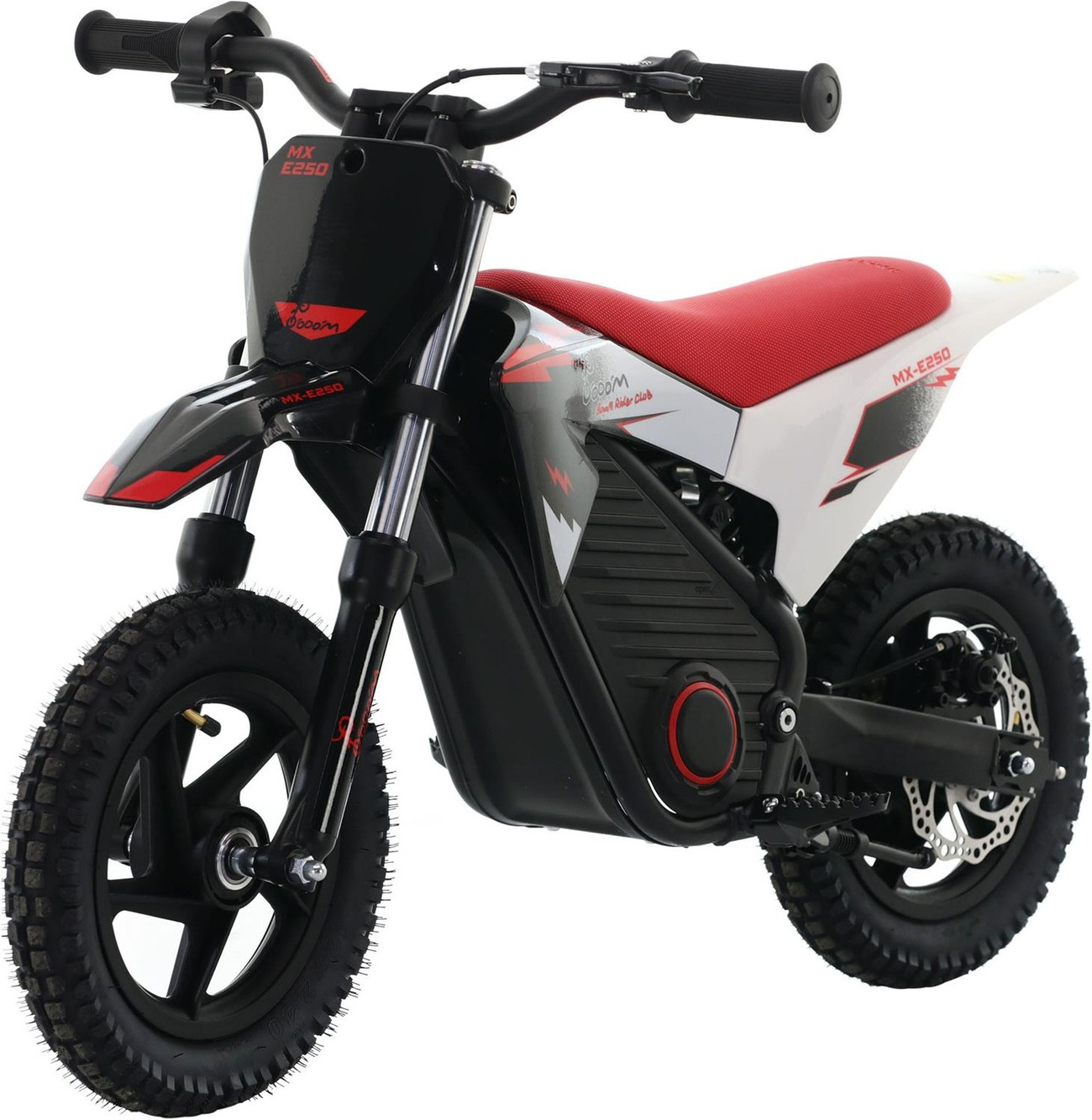 Warrior E-250 Kids Electric 250w Dirt Bike 12/12 - White