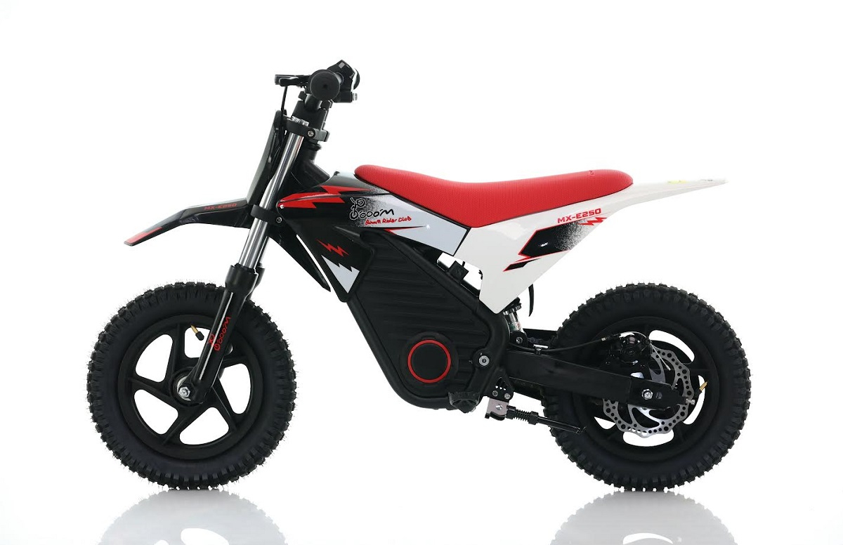 Warrior E-250 Kids Electric 250w Dirt Bike 12/12 - White